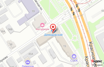 Банк Финсервис на Красноармейском проспекте на карте
