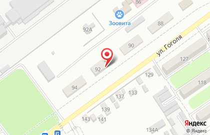Магазин Беккер на улице Гоголя на карте