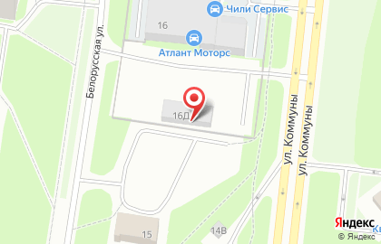 Автосалон Питер Карс на улице Коммуны на карте