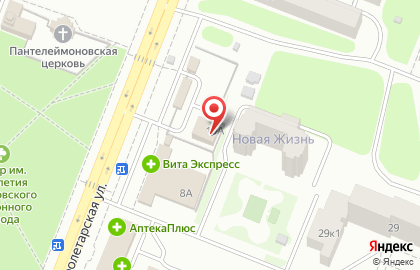 Оптика №2 на Краснопролетарской улице на карте