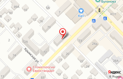 Торговая компания Сфера на Зои Космодемьянской на карте