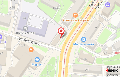 Магазин салютов Большой праздник на проспекте Гагарина на карте