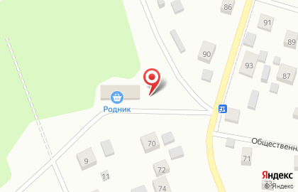 Супермаркет Родник на Большой улице на карте