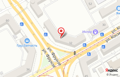 Служба доставки ДПД на улице Космонавтов на карте