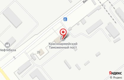 Таможенный пост Красноармейский на карте