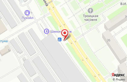 Шиномонтажная мастерская на Гагарина на карте