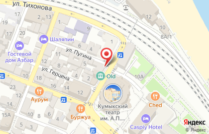 Кафе Везде свобода вкуса в Махачкале на карте