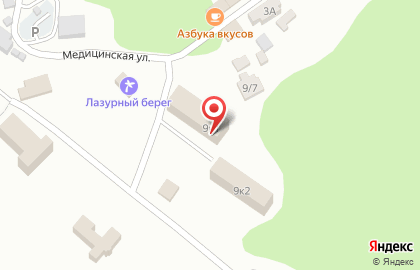 Банкомат Банк ВТБ24 на Медицинской улице на карте