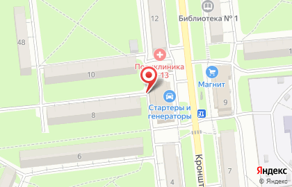 Автозапчасти, ИП Финашкин Л.В. на карте