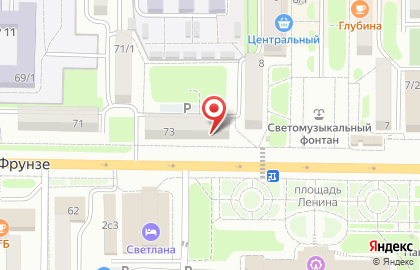 Совкомбанк во Владивостоке на карте