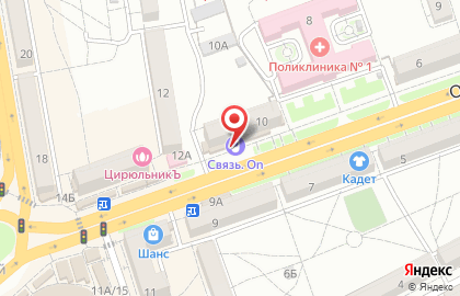 Магазин хлебобулочных изделий Царицынские пекарни в Тракторозаводском районе на карте