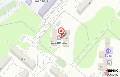 Комплексный центр социального обслуживания населения Сударушка на Новороссийской улице на карте