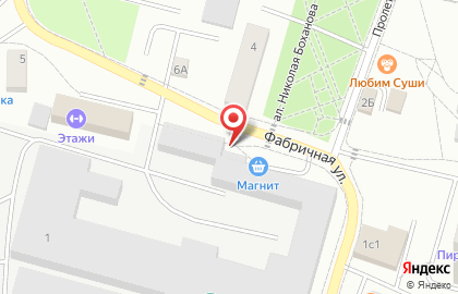 Платёжный терминал МКБ на Фабричной улице на карте