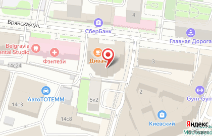 Gravity Recruitment на Брянской улице на карте