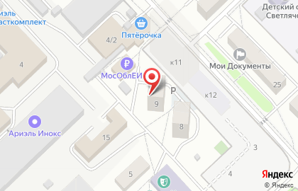 Пансионат Отдел социальной защиты населения на Котельниках на карте