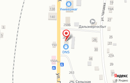 Продуктовый супермаркет Элком-Торг во Владивостоке на карте