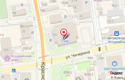 Банкомат Азиатско-Тихоокеанский Банк на улице Чичерина на карте