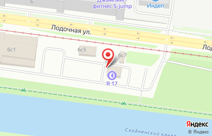 Шиномонтаж R 17 на карте