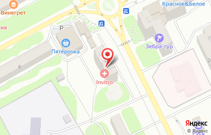 Лаборатория Инвитро в Смоленске на карте