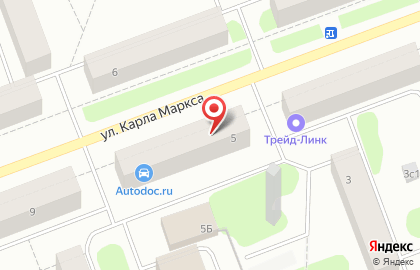 Банкомат Северный банк Сбербанка России на улице Карла Маркса, 5 в Северодвинске на карте