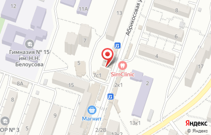 Олимп на Абрикосовой улице на карте