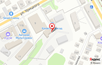 Торговая компания Кровля и Фасады в Ленинском районе на карте