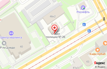 Шиномонтаж на Ириновском проспекте на карте