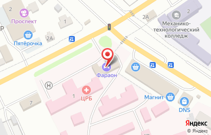 Супермаркет Красное & Белое в Бутурлиновке на карте
