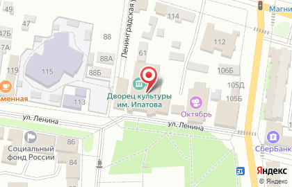 Дворец культуры им. Ипатова на карте
