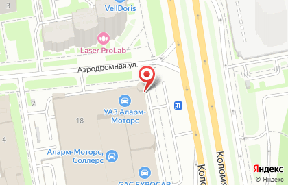 Официальный дилер Suzuki Аларм-Моторс на Коломяжском проспекте на карте