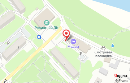 Гостиница Медем на карте