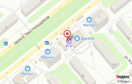 Магазин автозапчастей для микроавтобусов на проспекте Текстильщиков на карте