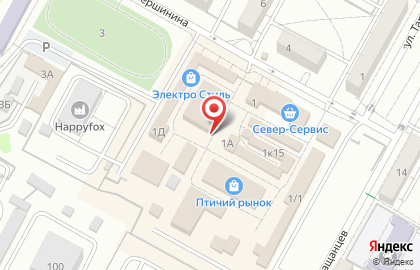 Закусочная в Краснооктябрьском районе на карте