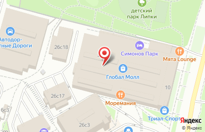 Кафе-магазин DreamWok на улице Ленинская Слобода на карте