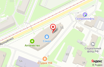 Компания СпецСинтез в Московском районе на карте