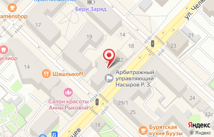 Негабарит-ЮГРА на карте