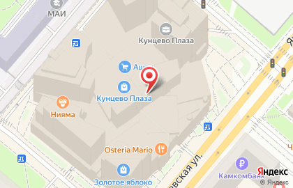 Копицентр Фотосфера на Ярцевской улице на карте