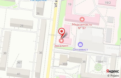 Ортопедический салон Кладовая здоровья на Путиловской улице на карте