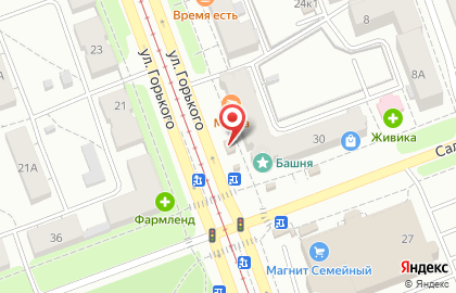 Магазин по продаже овощей и фруктов в Тракторозаводском районе на карте
