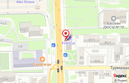 ДваБлока на проспекте Михаила Нагибина на карте