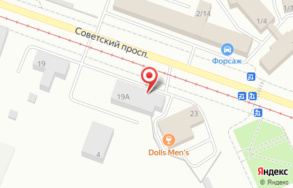 Магазин Автомеханика на Советском проспекте на карте