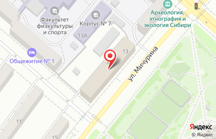 Туристическое агентство Слетать.ру на улице Мичурина на карте