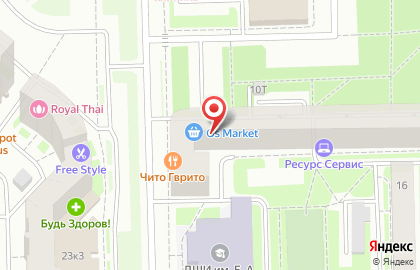 Магазин товаров для творчества Лавка Мастеров на проспекте Чернышевского на карте