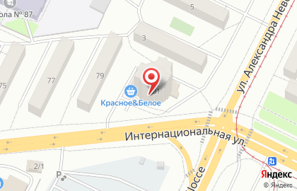 Служба эвакуации автомобилей на Интернациональной улице на карте