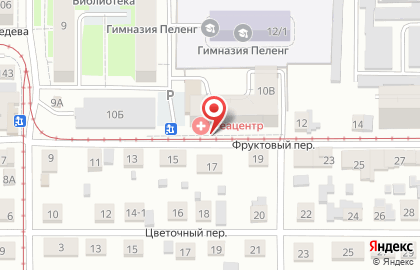 Гольфстрим в Фруктовом переулке на карте