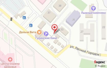 Киоск по ремонту обуви по ремонту обуви на улице Лесного городка на карте