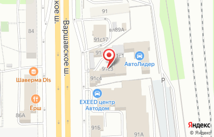 Автомойка в Москве на карте