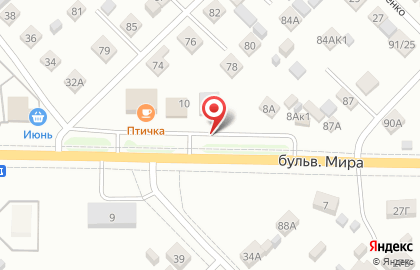 Сеть водоматов на улице Мира на карте