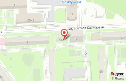 ООО Солнышко на улице Братьев Касимовых на карте