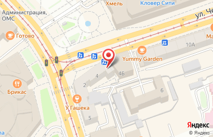 Фотосалон Кодак-Экспресс на улице Черняховского на карте